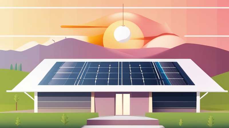 How to use automatic deflection solar panels