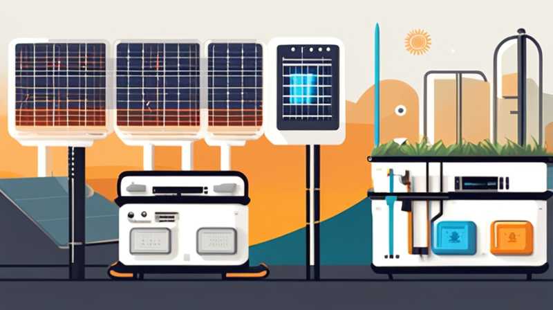 What are the solar energy production equipment?