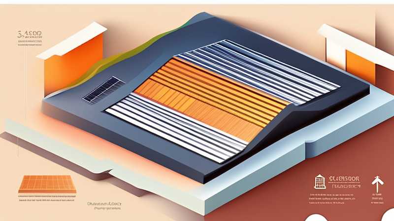 How much does solar floor heating cost per square meter?