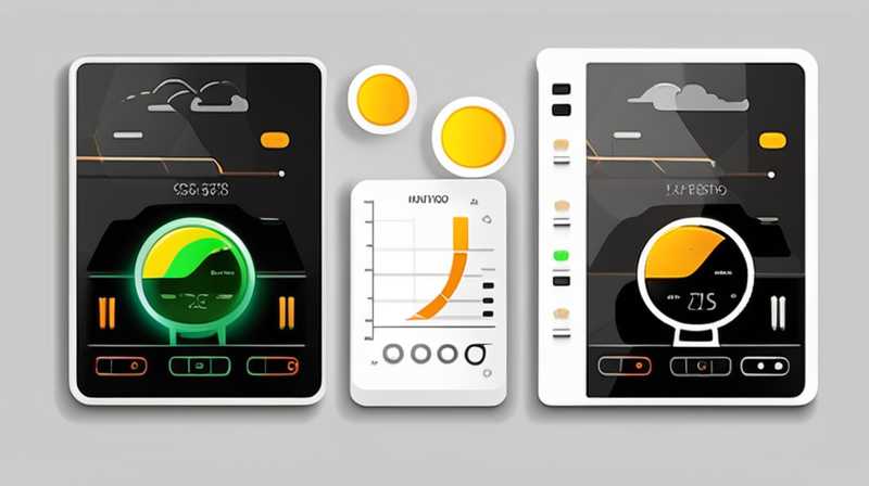 How many volts are solar monitoring lights