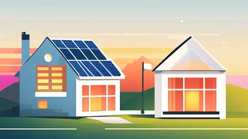 What kind of house does not have solar energy?