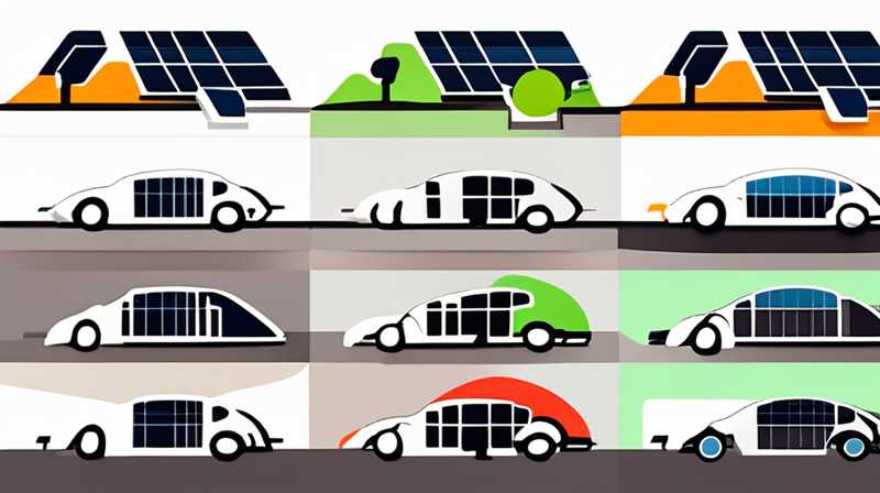 How many kilometers can the whole car last with solar energy?