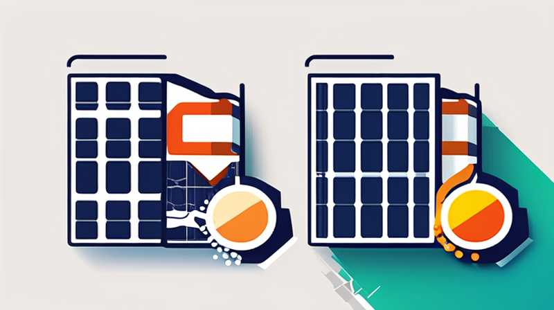 What is the appropriate RS resistance for solar panels?