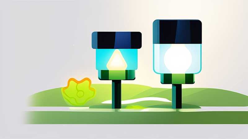 How to convert solar lights into battery lights