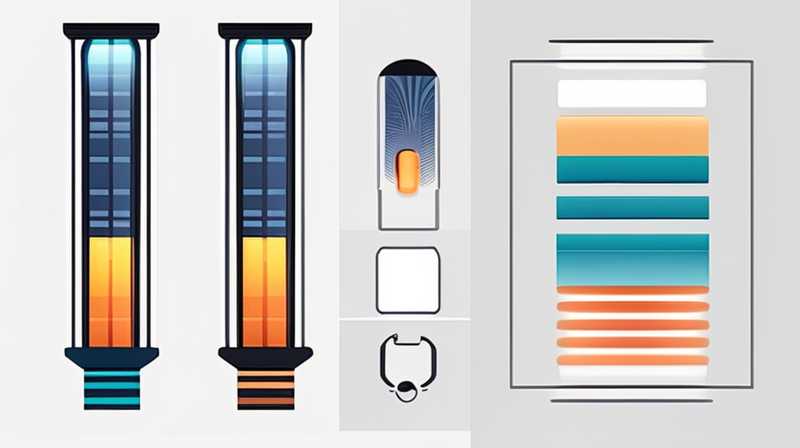 What to do if the solar column light does not flash