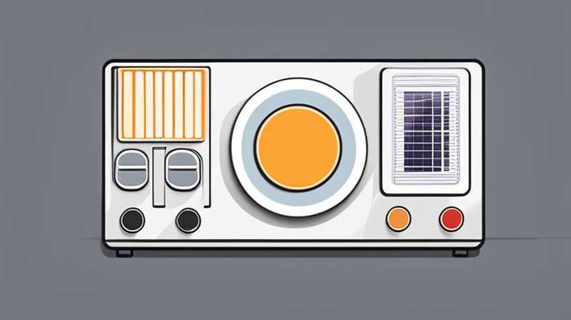 How to drive an induction cooker with solar panels