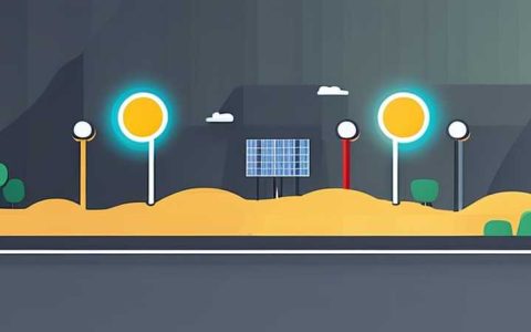 What ground wire is used for solar street lights
