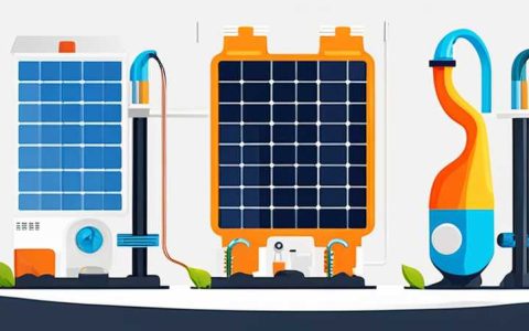 What is the principle of solar booster pump