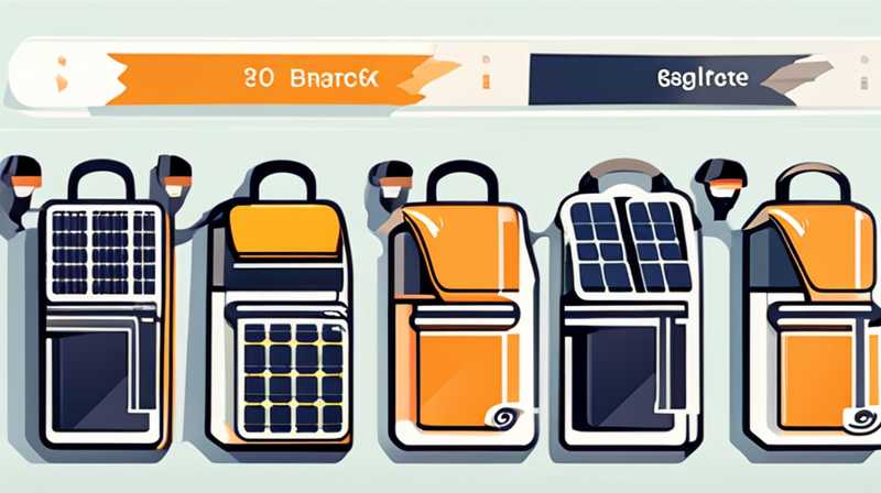 How to put solar energy on a backpack