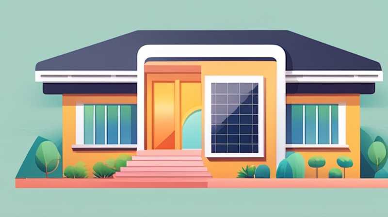 How long does it take to get approval for solar energy installation in a villa?