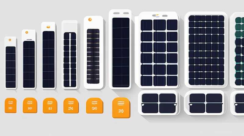 How many portable solar panels are shipped?