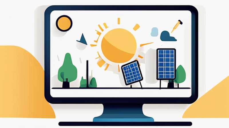 How to solve the problem of solar energy every month