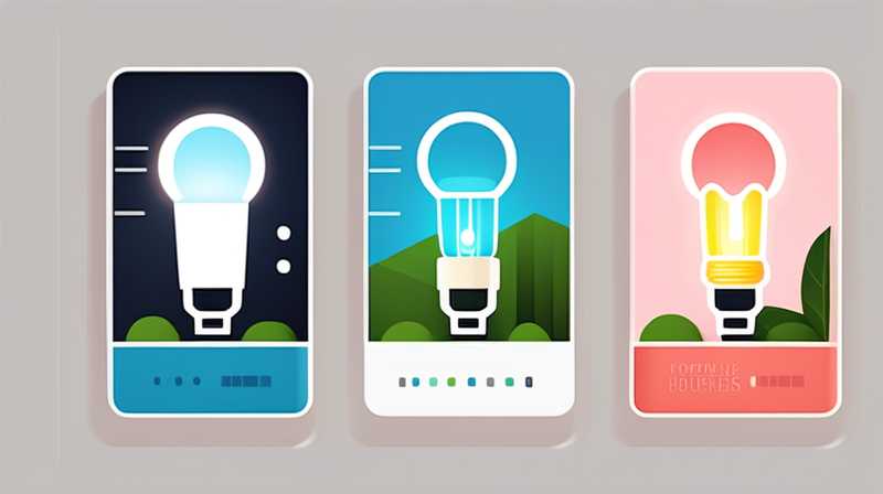 How to convert electric lights into solar lights