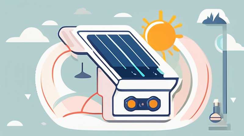 How to get the solar temperature control probe