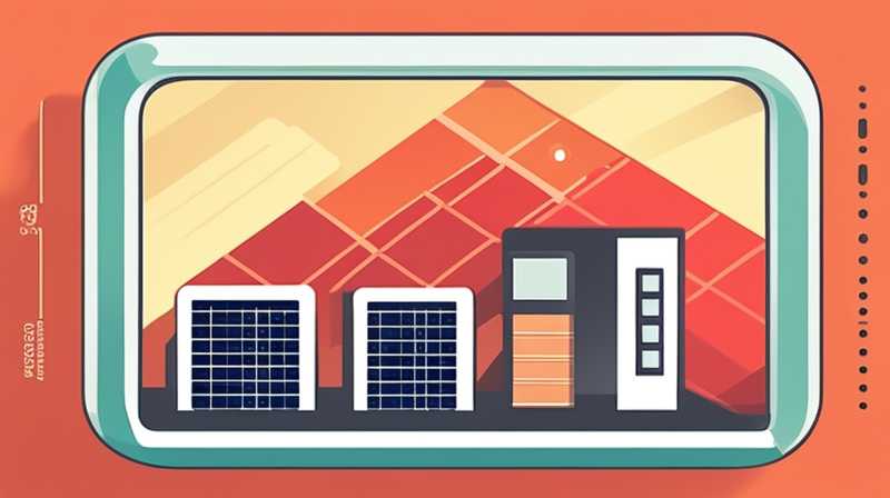 How to charge the rooftop solar panel