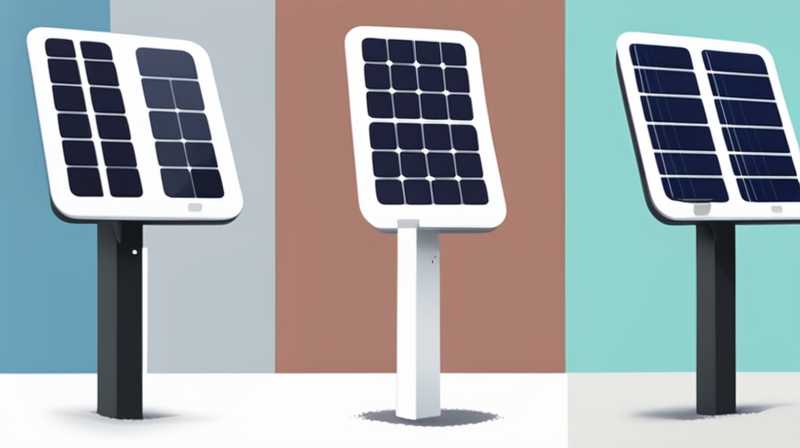 How much does ZTE solar street light panel cost?