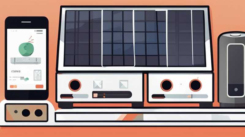 How to connect small appliances to solar panels