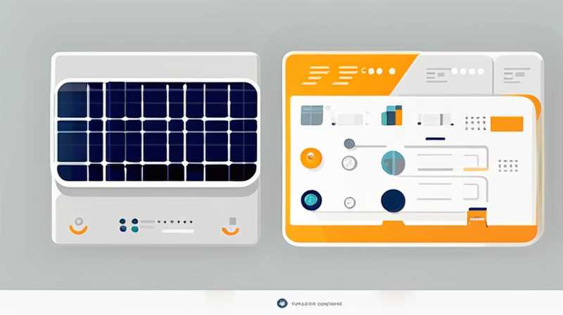 How to connect the three ends of the solar panel