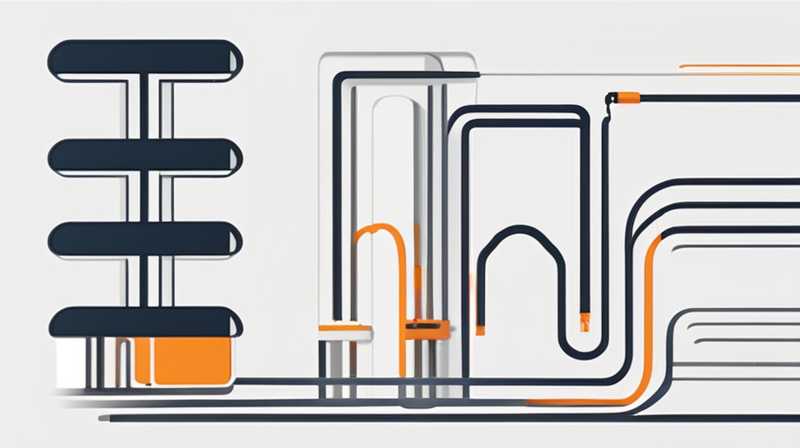 How to connect the wall-mounted solar connection pipe