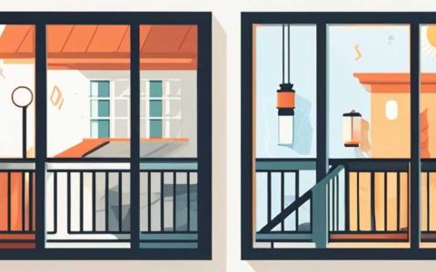 What is the solar lantern hanging on the balcony called?