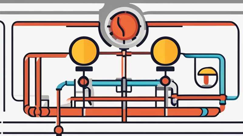 How to connect the solar tube to the valve