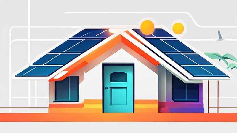 How many watts of solar power does a home need?