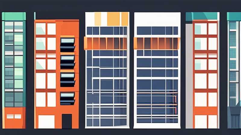 How to remove solar panels from high-rise buildings