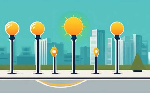 How to take pictures of solar street lights