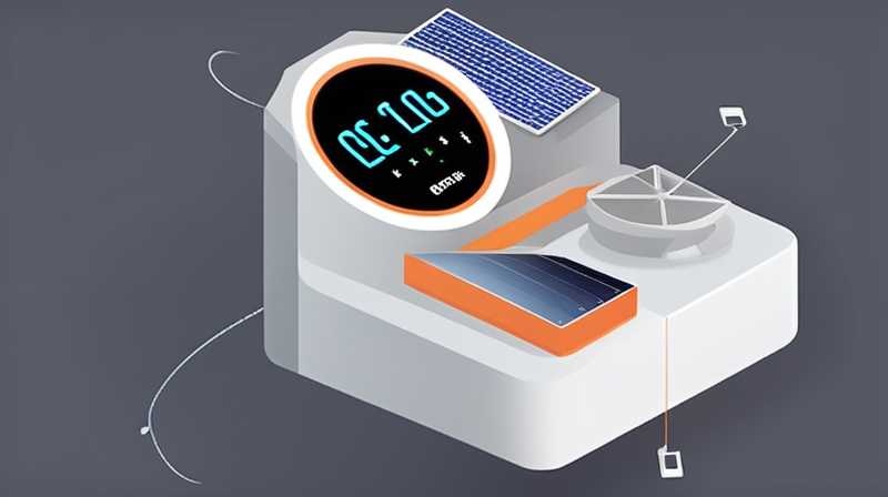 How much does it cost to repair a solar electronic clock?