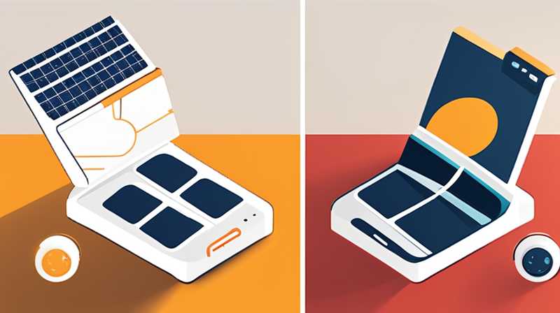 How to connect solar battery line