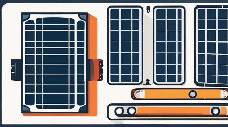 How to install solar panel with light