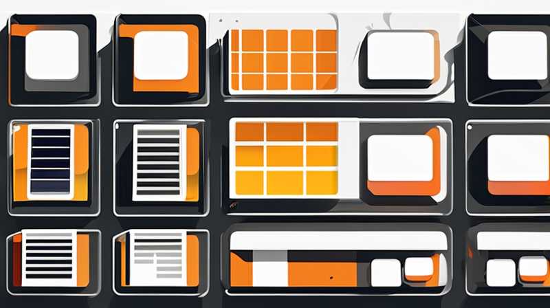 What does a solar panel look like inside?