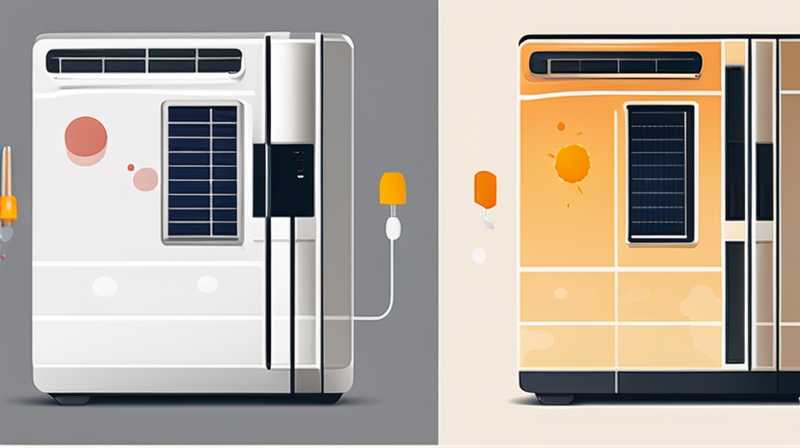 How to vent the solar refrigerator