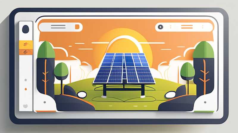 What is the software called that uses solar energy?