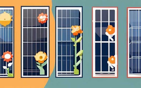How to install artificial flower solar panels