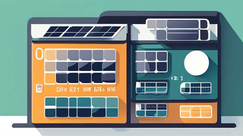 How to calculate the efficiency of rigid solar panels