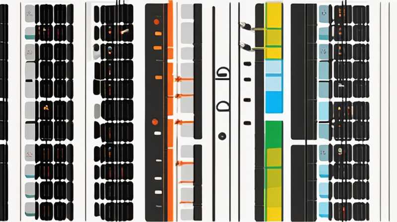 How to route the wires inside solar panels