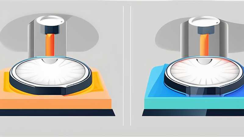 How to disassemble the solar light charging panel