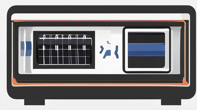 How to connect solar voltage and current meter