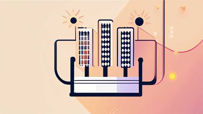 How to connect solar street light circuit