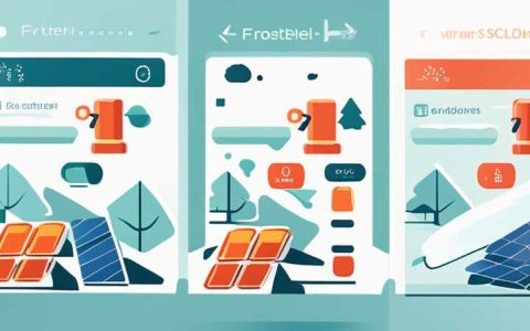 What to do if solar energy causes frostbite in winter