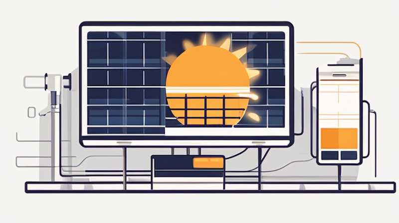 How to connect solar power generation