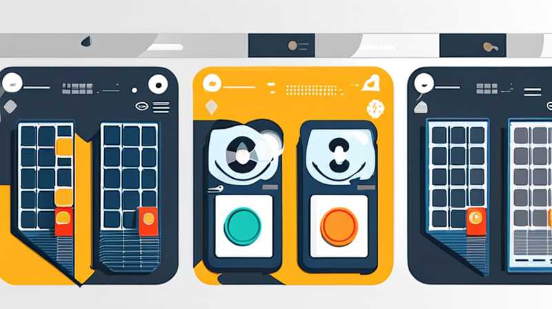 How to disassemble the controller of solar light