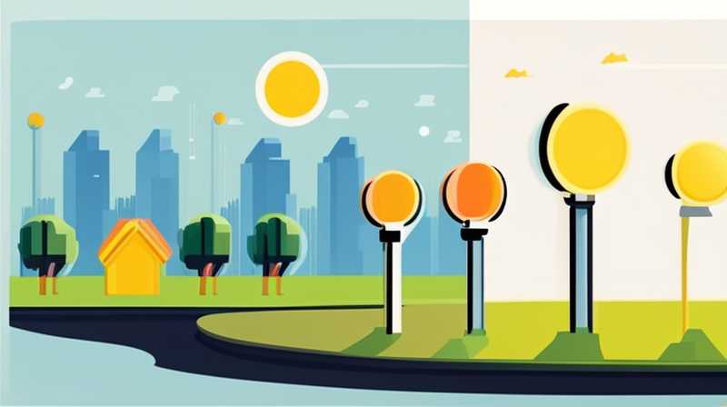 How much does a city solar lawn light cost?