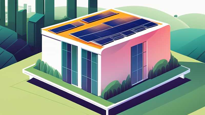 What kind of solar panels are good for tin houses?