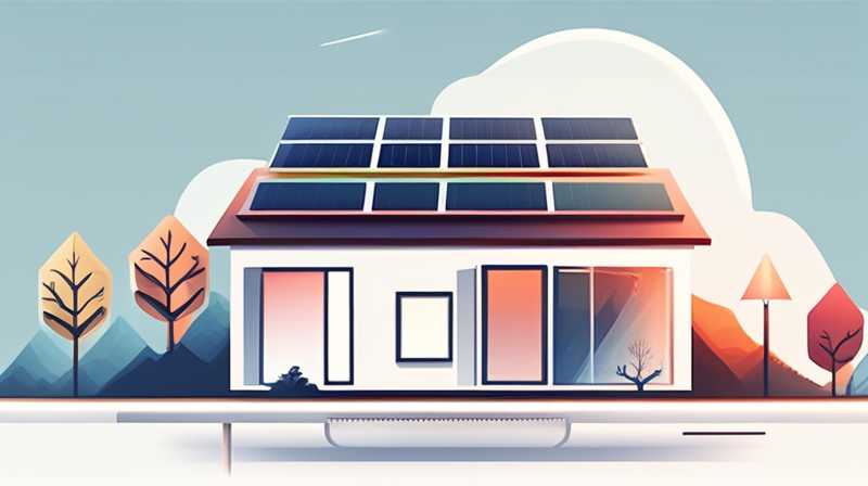 How many watts of solar panels can be installed on the roof?