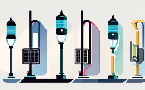 How to connect solar street light tubes