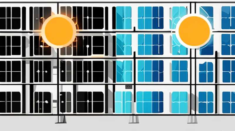 How to connect solar energy outside the building