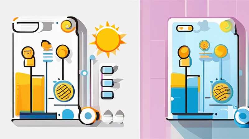 What is the role of solar energy plus electrolyte