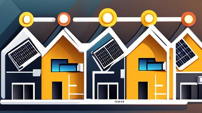 How many volts are home solar panels usually